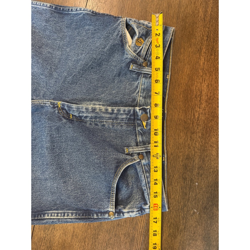 Wrangler George Strait Cowboy Cut Slim Fit Jeans 936GSHD Blue Denim 32x30 Mens - Picture 6 of 8